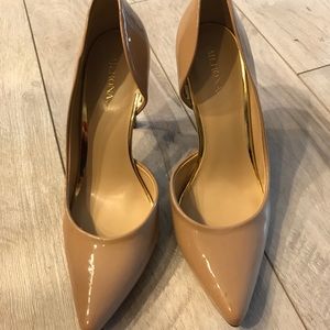 Taupe Pumps 👠 - Merona Lainee style